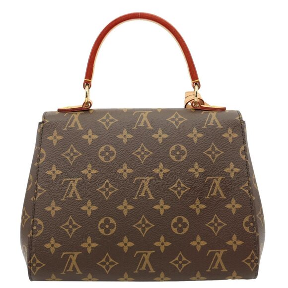 Louis Vuitton  Cluny BB Monogram Canvas Crossbody Bag Brown - Picture 4 of 13